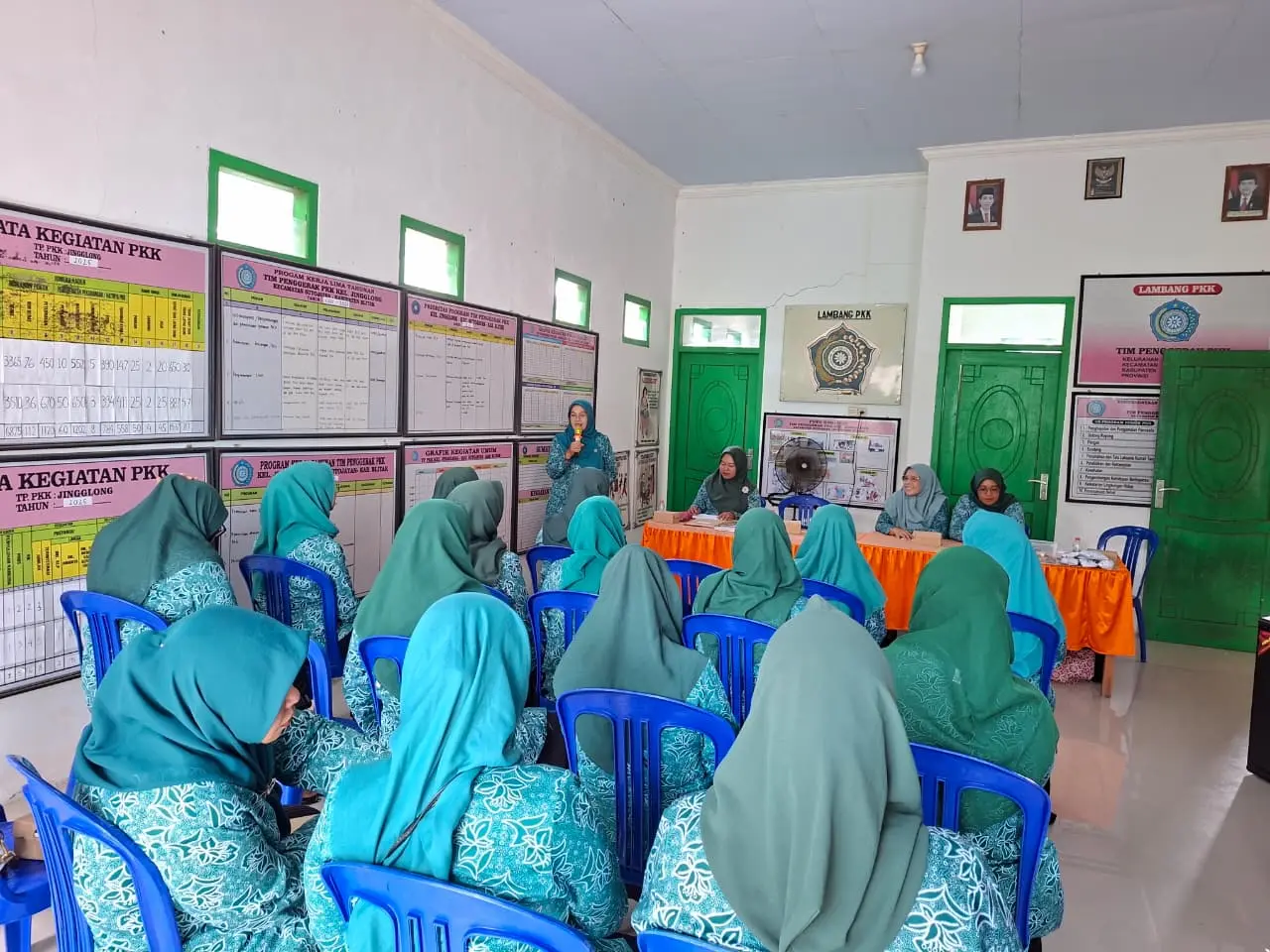 Foto Pertemuan Rutin TP PKK