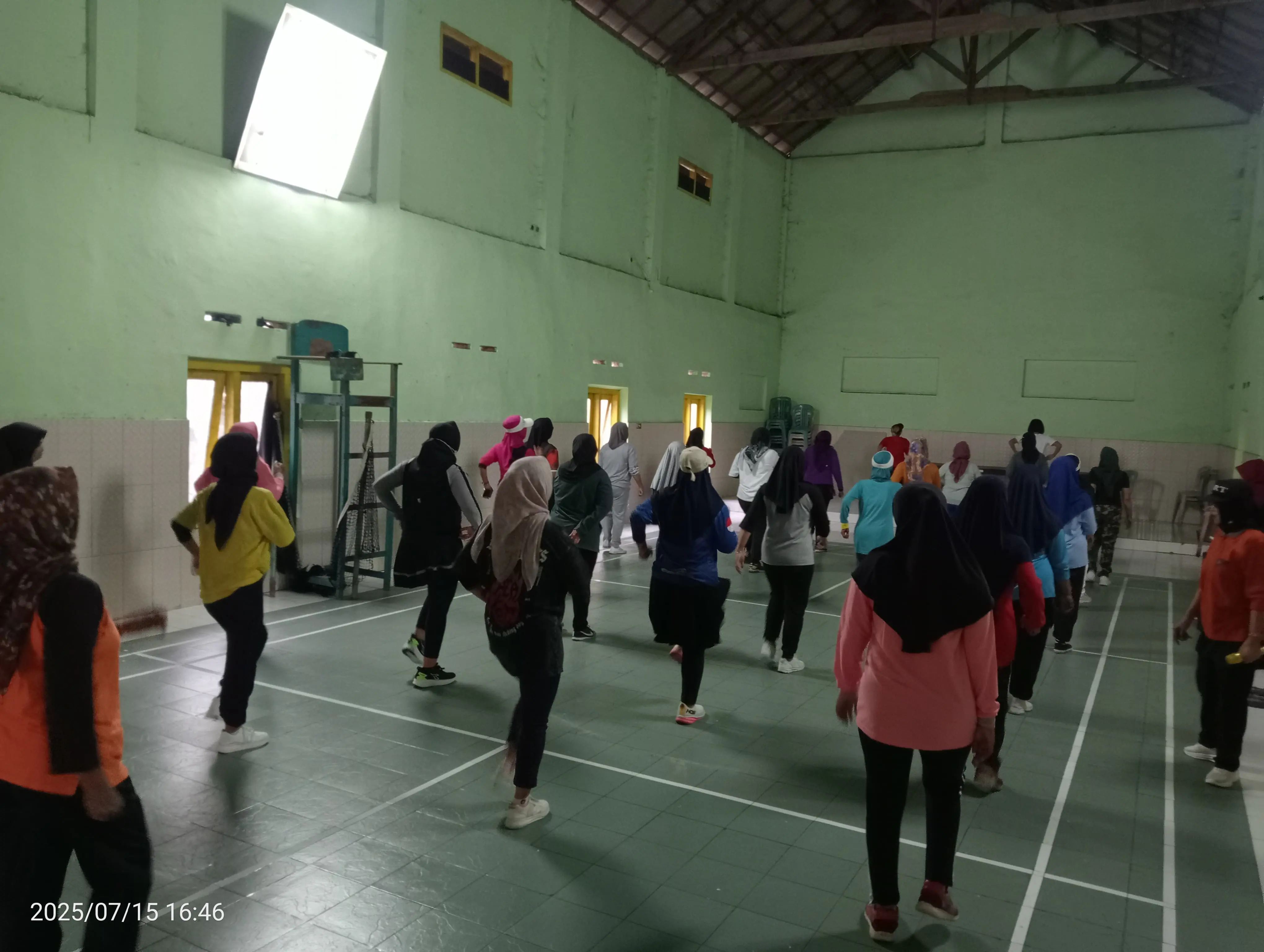 Foto Senam Bersama STI Cendrawasih Jingglong